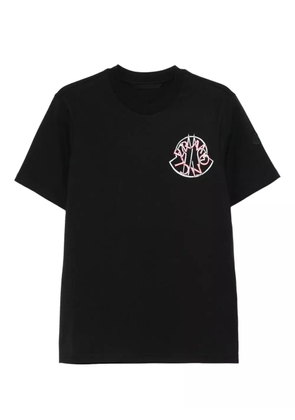 Moncler logo-embellished jersey t-shirt - Black