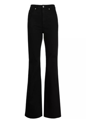 Nº21 logo-patch flared jeans - Black