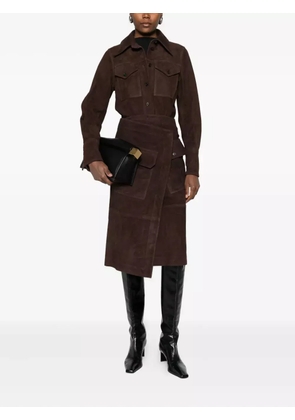 Co buttoned shirt jacket - Brown