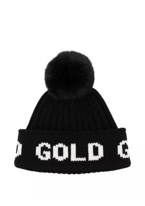 Goldbergh Hodd beanie hat - Black