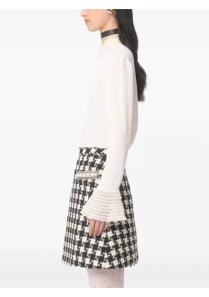 Valentino Garavani georgette shirt - White