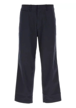 Nanamica concealed-fastening straight trousers - Blue