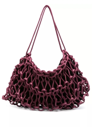 Alienina Nadia interwoven shoulder bag - Purple