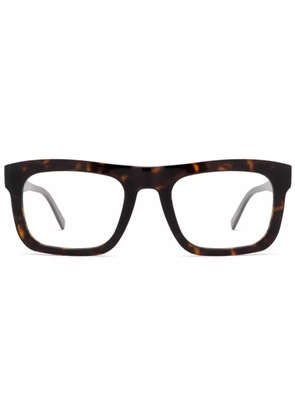 Zegna square-frame glasses - Brown