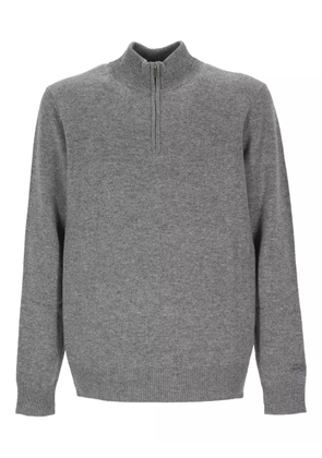 MC2 Saint Barth high-neck zip-up sweater - Grey