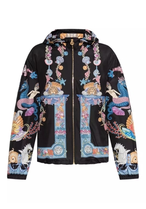 Versace Coral Theatre hooded jacket - Black
