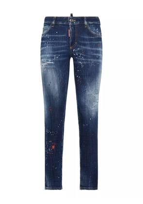DSQUARED2 distressed-effect jeans - Blue
