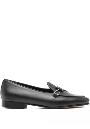 Edhen Milano buckle-detail leather loafers - Black