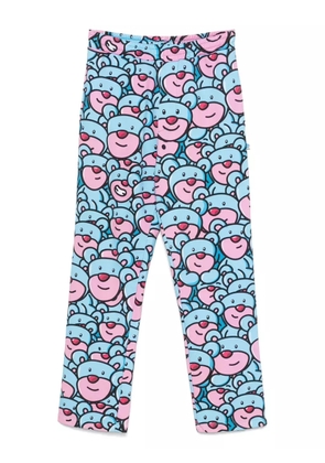 INBETWEENERS Camou Bear OG track pants - Blue