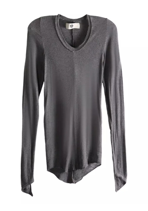 Marc Le Bihan long-sleeve top - Grey