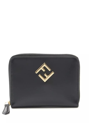 Fendi Pre-Owned 2020s FF Diamond wallet - Black