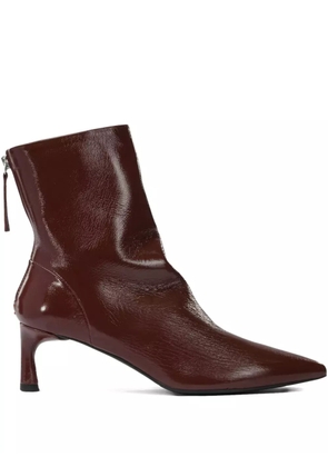 Halmanera pointed-toe ankle boots - Red