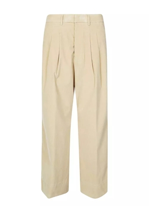 DONDUP Eloise pleated trousers - Neutrals