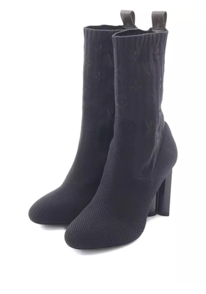 Louis Vuitton Pre-Owned 125mm Silhouette Line boots - Black