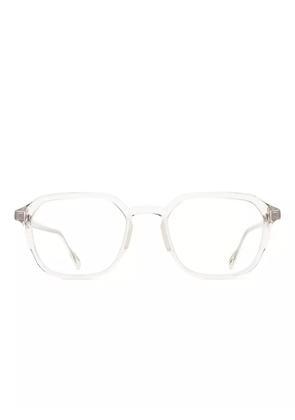 Mykita geometric-frame glasses - White