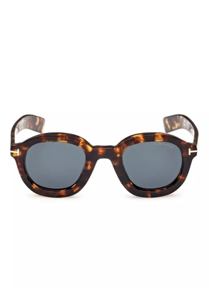 TOM FORD Eyewear round-frame sunglasses - Brown