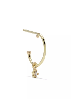 Wouters & Hendrix Gold 18kt diamond Hoop earring