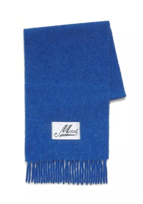 Marni fringed scarf - Blue