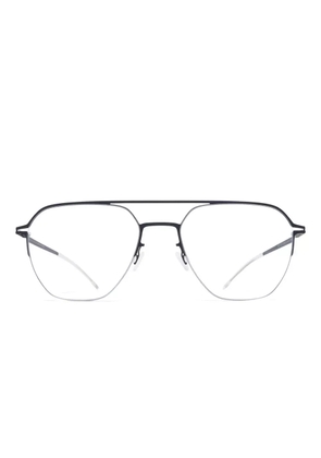Mykita Imba geometric-frame glasses - Silver