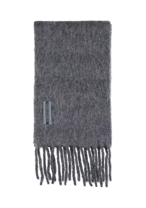 OUR LEGACY Estate fringed scarf - Grey