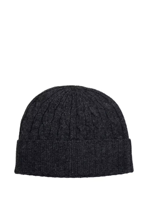 Ralph Lauren Collection cable-knit beanie hat - Grey