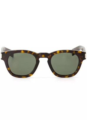 Saint Laurent Eyewear square-frame sunglasses - Brown