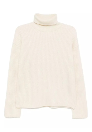 CHANEL Pre-Owned 1990-2000s roll-neck jumper - White