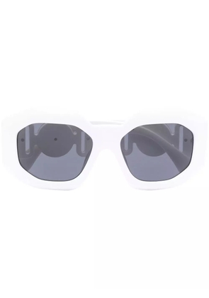 Versace Eyewear Biggie medusa-logo sunglasses - White