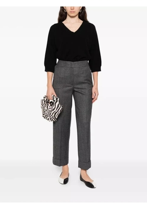 Peserico pressed-crease trousers - Grey