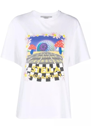 Stella McCartney Transcend graphic-print T-shirt - White