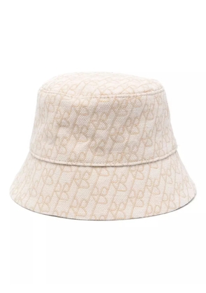Ruslan Baginskiy monogram-pattern bucket hat - Neutrals