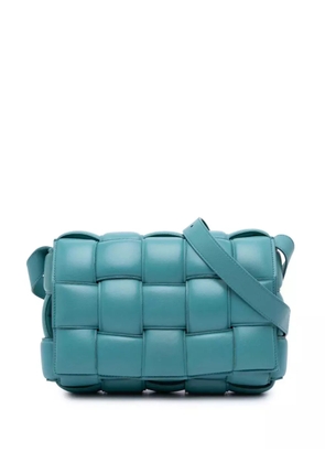 Bottega Veneta Pre-Owned 2012-2024 Nappa Intrecciato Padded Cassette crossbody bag - Blue