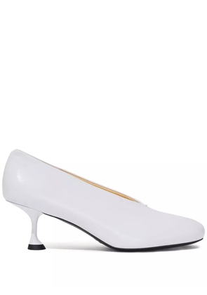 Proenza Schouler 60mm Tee pumps - White