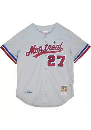 Mitchell & Ness MLB Montreal Expos Cooperstown 'Grey/Red' authentic jersey
