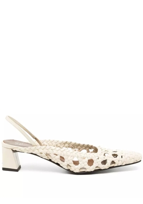 Giuseppe Zanotti Brendha Cage slingback pumps - Neutrals