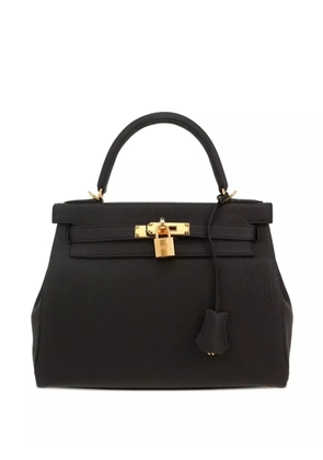Hermès Pre-Owned Kelly 28 Sellier two-way handbag - Black