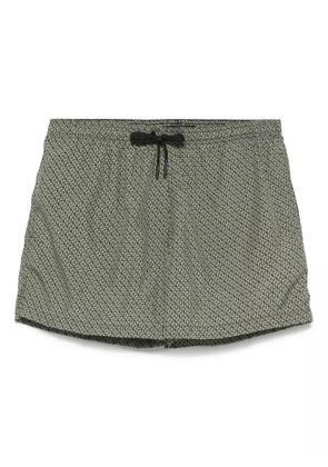 Tagliatore printed swim shorts - Green