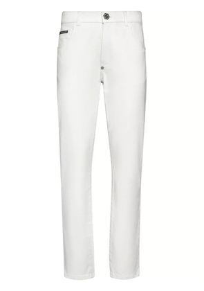 Philipp Plein straight-leg denim trousers - Neutrals