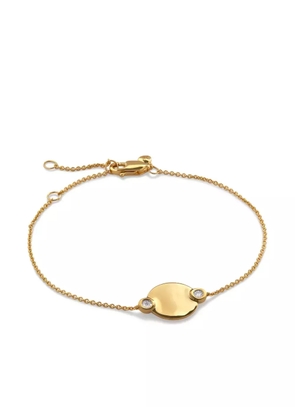 Monica Vinader engravable chain bracelet - Gold