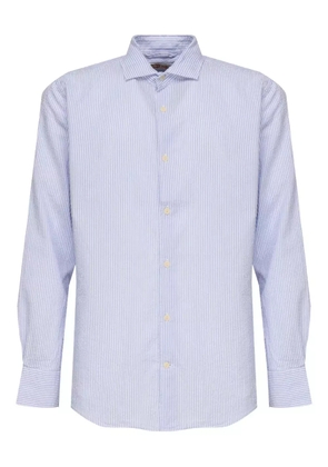 MC2 Saint Barth french-collar striped shirt - Blue