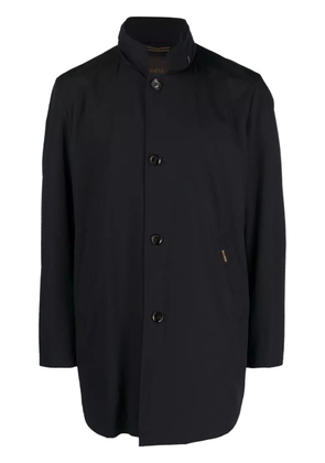 Moorer stand-up collar raincoat - Black