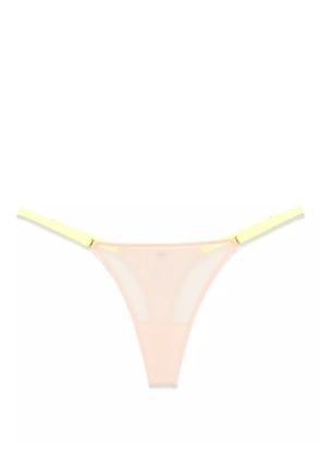 Maison Close Corps à Corps mini thong - Neutrals