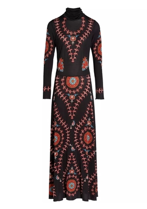 Giambattista Valli Silk Road maxi dress - Red