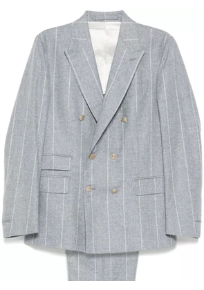 Eleventy striped two-piece suit - Grey