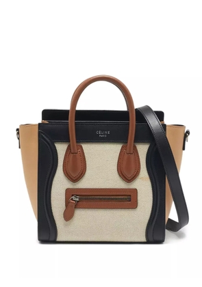 Celine Pre-Owned nano Luggage tote bag - Neutrals