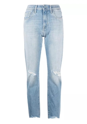 Jacob Cohën distressed-detail denim jeans - Blue