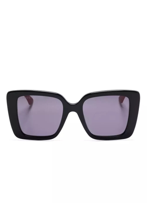 Gucci Eyewear oversize-frame sunglasses - Black