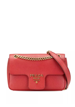 Prada Pre-Owned 2000-2024 Saffiano Pattina Chain crossbody bag - Red