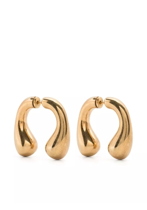 Panconesi stud copper earrings - Gold