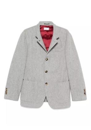 Brunello Cucinelli cashmere blazer - Grey